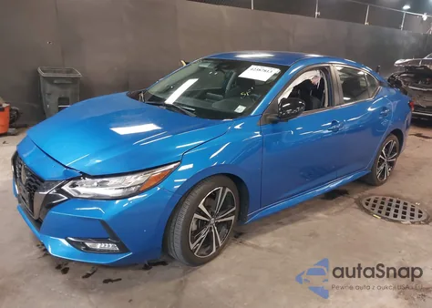 2023 Nissan Sentra Sr Xtronic Cvt z USA, uszkodzony, nr VIN 3N1AB8DV6PY323796